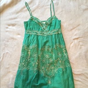 Miss Me green dress Small